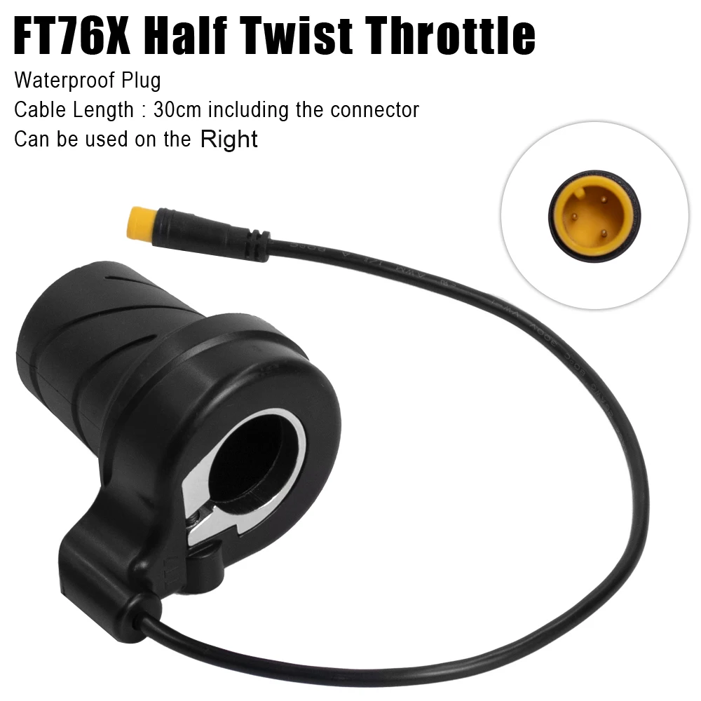 Electric Bike Thumb Throttle 76X/FT-76X Half Twist Throttle Handle
