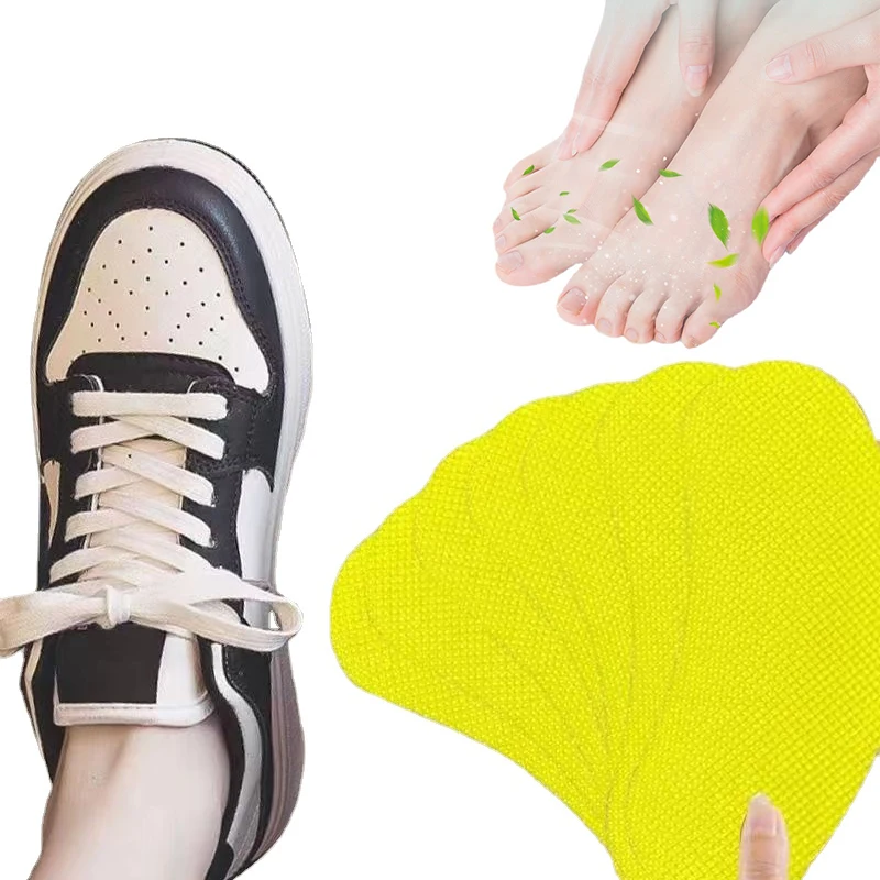 10 pçs sapatos desodorante adesivo palmilhas desodorante pé odor