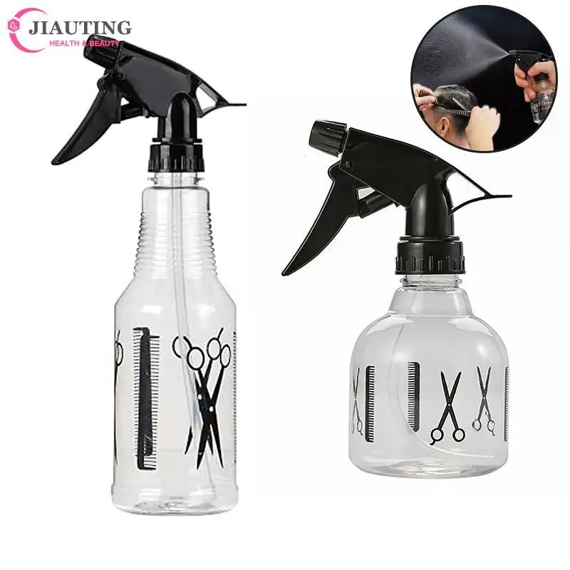 

250ml/500ml Empty Durable Refillable Adjustable Mist Hairdressing Salon DIY Barber Plastic Water Spray Bottles Hair Styling Tool