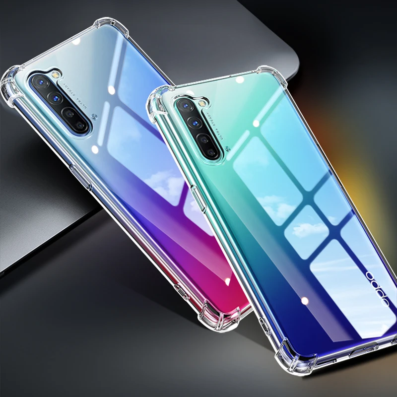 Clear Soft Silicone Anti-Knock Phone Case with Airbag Protection