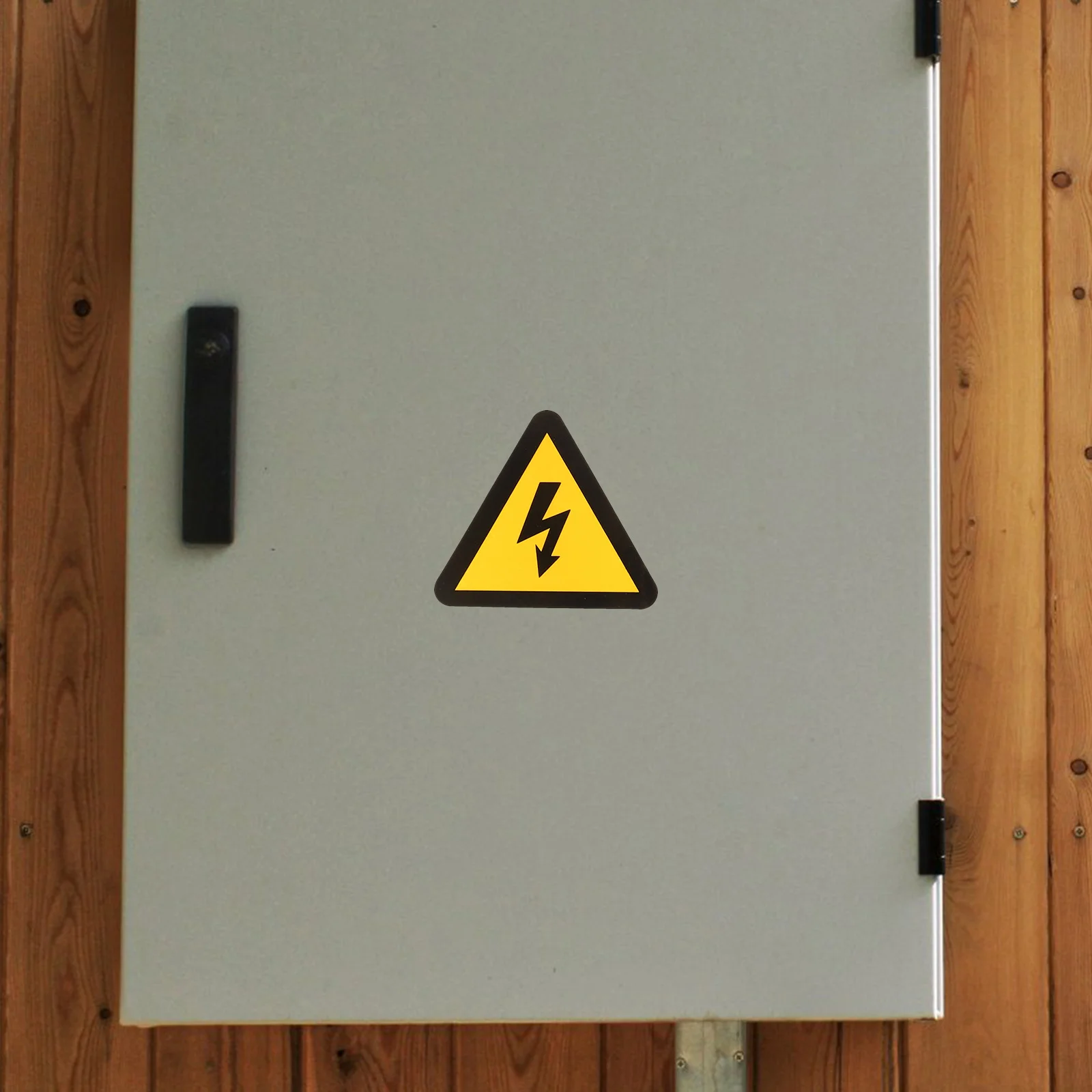 Tofficu High Voltage Electrical Shock Hazard Vinyl Sticker Electric Shock Disconnect Power Before grounding warning decal
