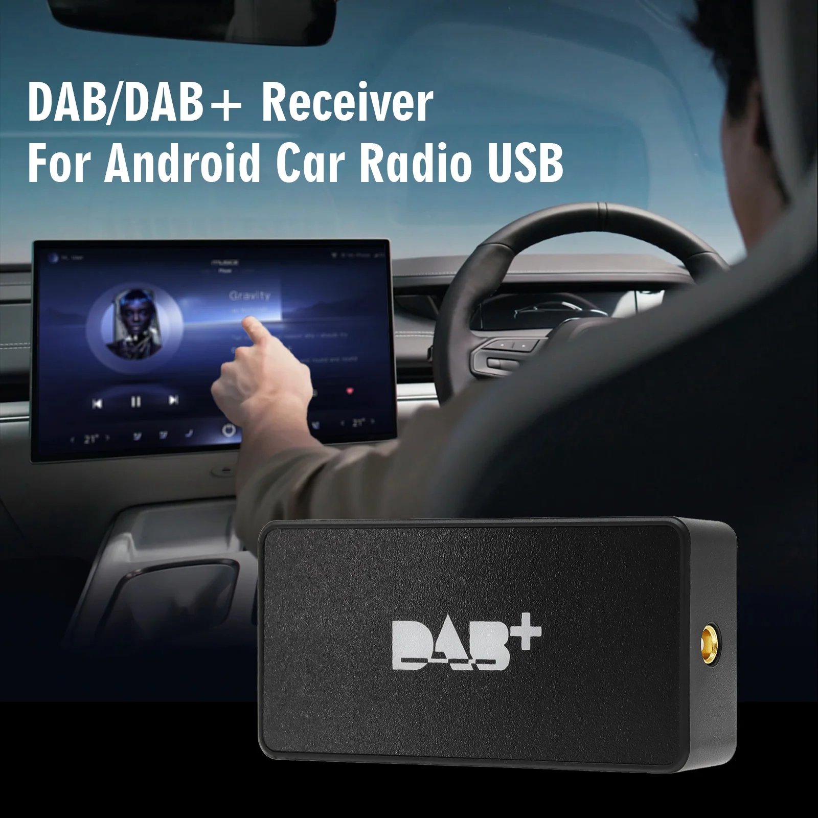 Car DAB Receiver Antenna+USB Interface For Android Car Radio GPS Stereo Car Radi