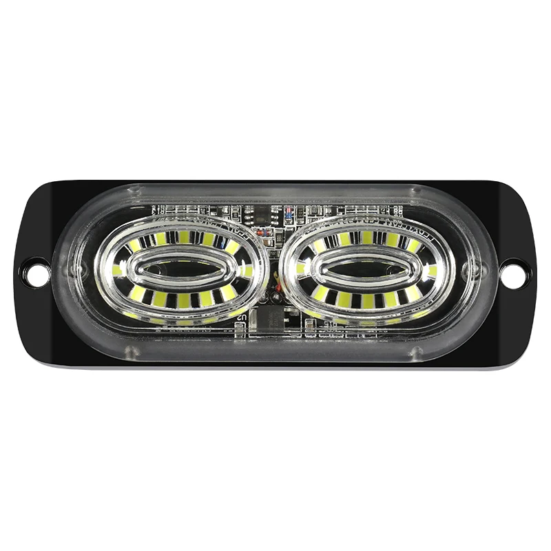 

24 LED Car Strobe Warning Light Grill Flashing Breakdown Emergency Light Car Truck Trailer Beacon Lamp LED Side Light For Cars