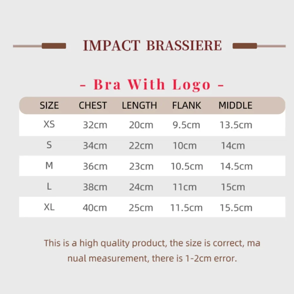 Impact Sports Bra With Logo Women Seamless Halter Bra Open Back Yoga Top Bras Medium Support Gym Crop Top Padded Sportswear 6