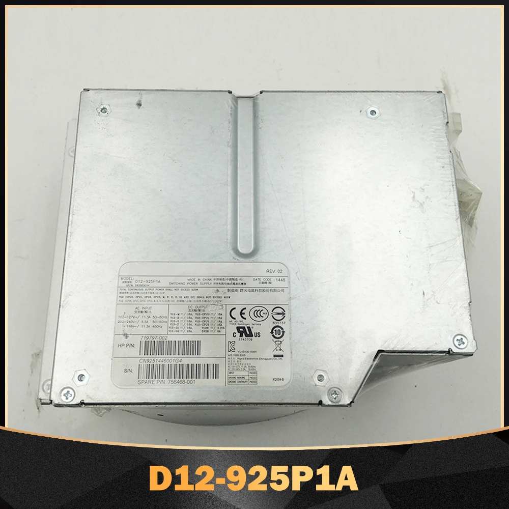 Per Alimentatore Workstation Hp Z640 925W 719797-002 758468-001 D12-925P1A