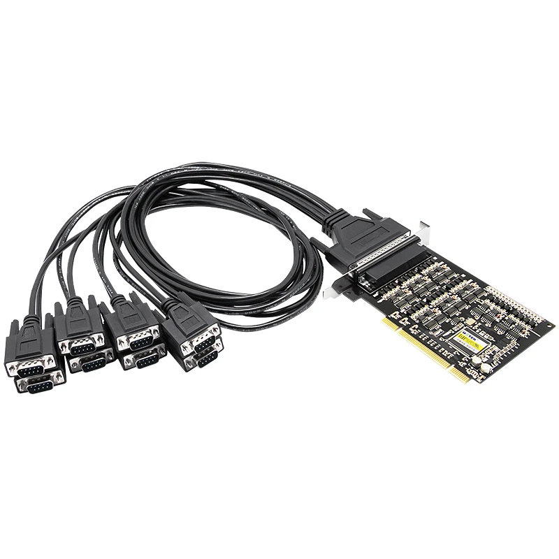 

UOTEK, промышленный класс, шины PCI-Φ, серийная карта RS485 RS422, 8 портов, высокоскоростной расширительный преобразователь DR62, фотография