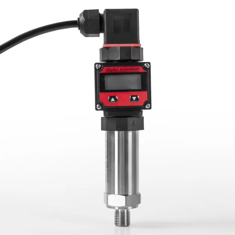 LCD display Pressure Sensor 5bar 10bar 16bar 0.1Mpa 24V G1/4 water oil gas pressure transmitter