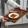 Black Walnut Wood Cutting Board Creative Whole Tray Fruit Chopping Cutting Board Wood Chopping Blocks For Kitchen 5