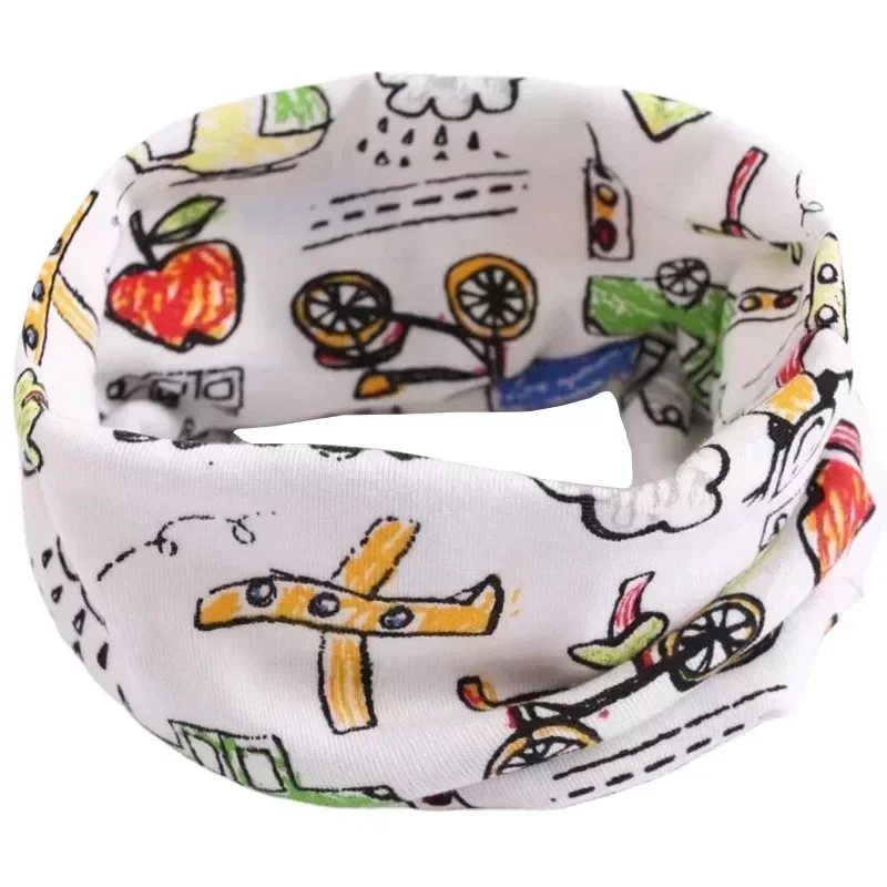 Baby Muffler Autumn Child Neck Gaiter 100% Cotton Scarf for Girl Boy