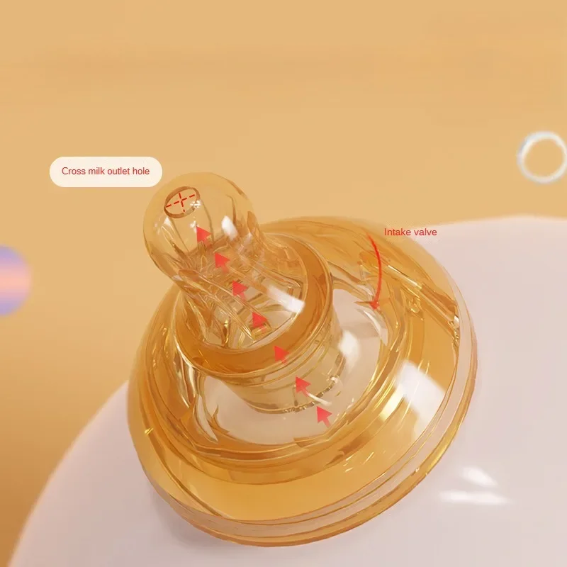 210/300ML Baby PP Bottle Wide Mouth Newborn Baby Bottle with Handle Newborn Milk Bottle Newborn Pattern Baby Cup BPA Free 2
