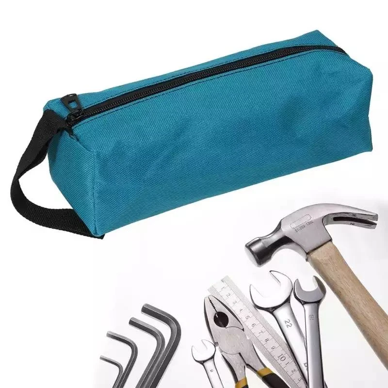 technician tool bag Protable Canvas Waterproof Tool Storage Bag Screwdriver Plier Repair Hand Small Tools Organizer Electrician Kit With Wristband rolling tool chest