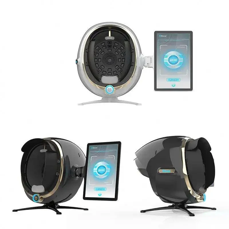 3D Skin Care Facial Analyzer Monitor Machine Magic Mirror Portable Testing English Detector Face Camera Test Analysis Newest 3