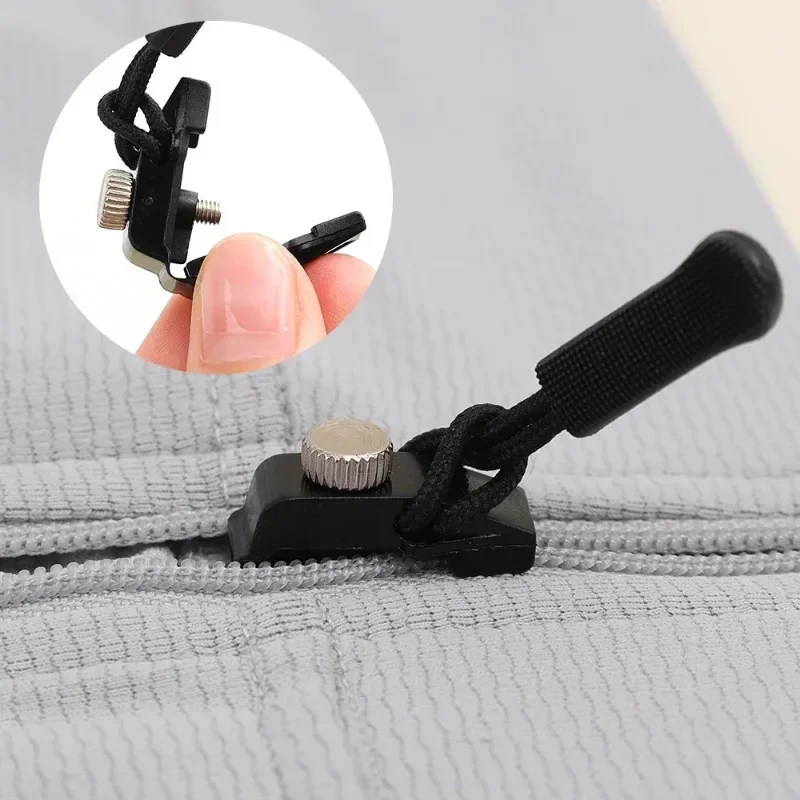 Description Picture 5 of item60/1PCS Replacement Zipper Repair Kit Universal Zipper Head Quick Instant Detachable Zipper Head for Jacket Bag Coat Free Sewing