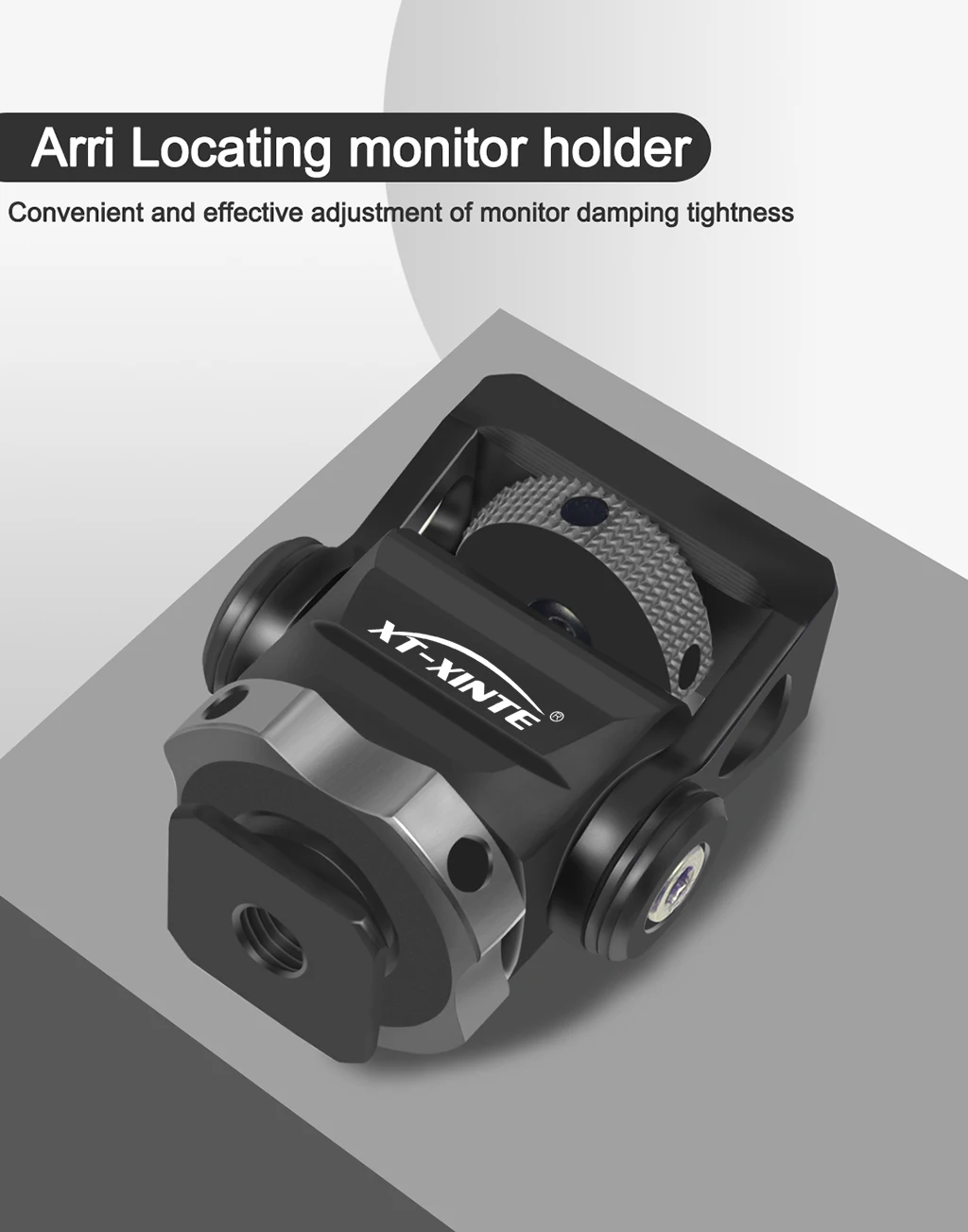 Dslr kamera monitor halterung 360 ° schwenkbarer verstellbarer monitor halter mit kaltem schuh für nikon canon sony – Detail 12