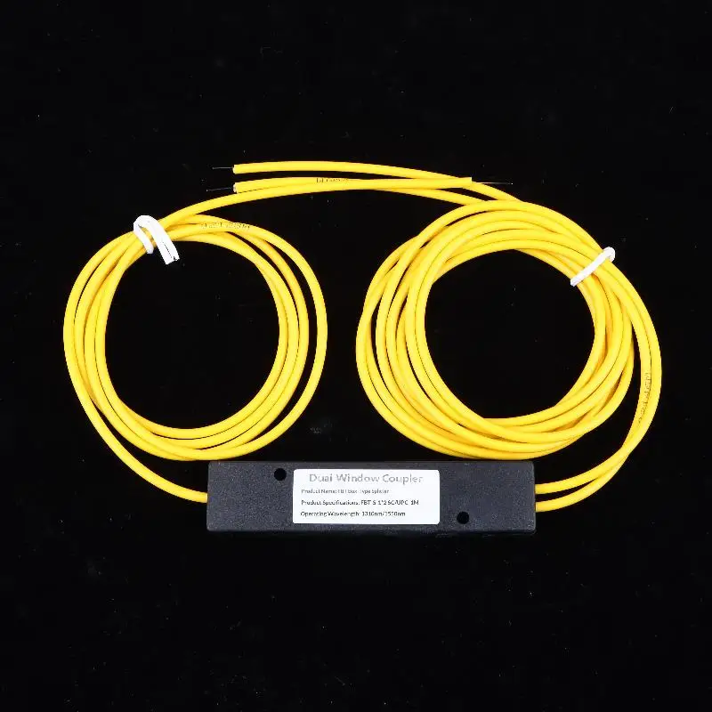 1x2 Fiber Optic Splitter SC FC Fiber Optic Pigtail Splitter FTTH Tapered 1 bis 2 Splitter Computer Kabel kabel Hülse
