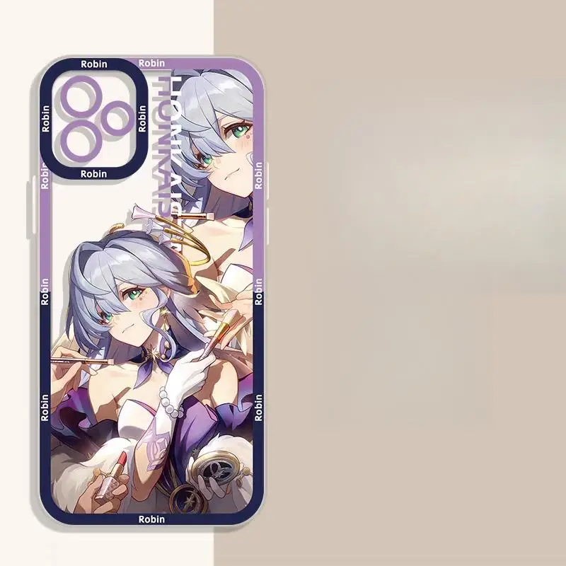 Honkai Star Rail Robin Acheron Soft Phone Case