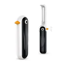 

Penguin Peeler Foldable Standing Portable Stainless Steel Peeler Fruit Planer Kitchen Vegetable Planer