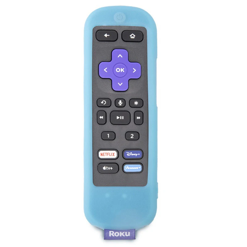 Roku Ultra Remote Control 용 방진 보호 커버 스마트 TV 스틱 소프트 실리콘 케이스 가정 용품 내구성