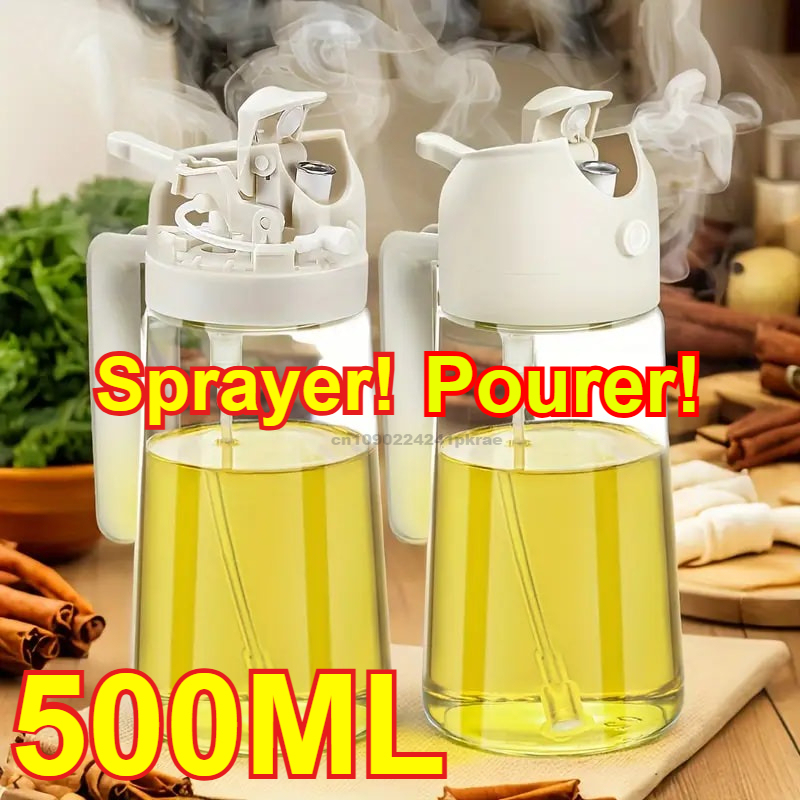 Olive Oil Spray for Cooking Oil Dispenser Bottle Sprayer Mist-Reusable Food Grade Oil Vinegar,Spray Bottle Kitchen Accessories