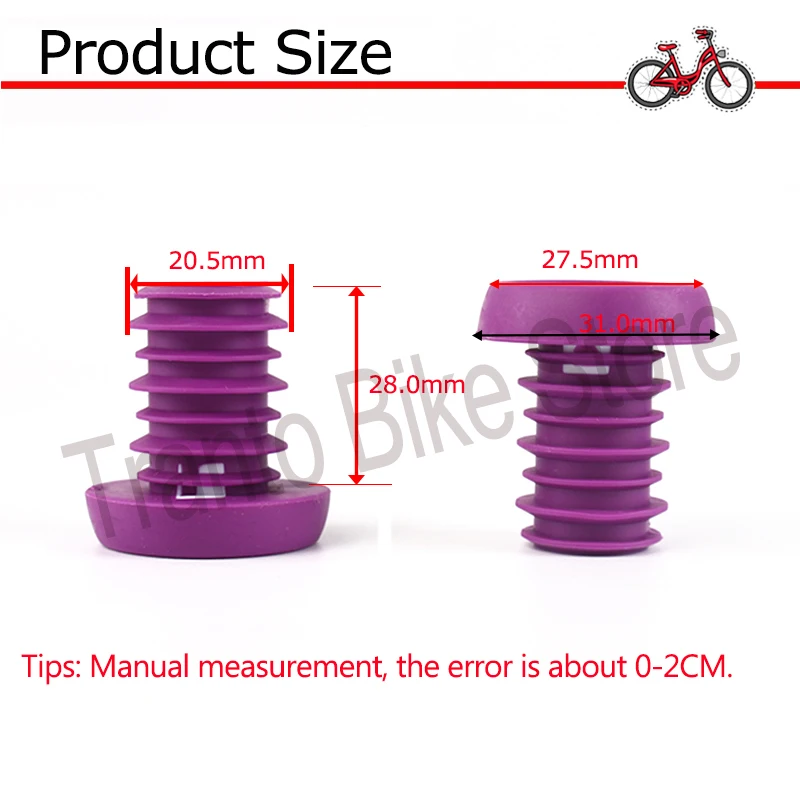 2Pcs ODI Bicycle Bar End Plugs Handlebar Caps Lightweight Fit MTB BMX DH FR Balance bike parts Accessories