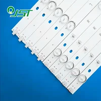 10pcs/Kit LED Strips for 55 TV MS-L1778 V2 V3 LSC550FN11-2 IRBIS 55S01UD318B Galatec TVS-S5505MC 55S100T2 4KTLF55 MC-32A/5810S 2
