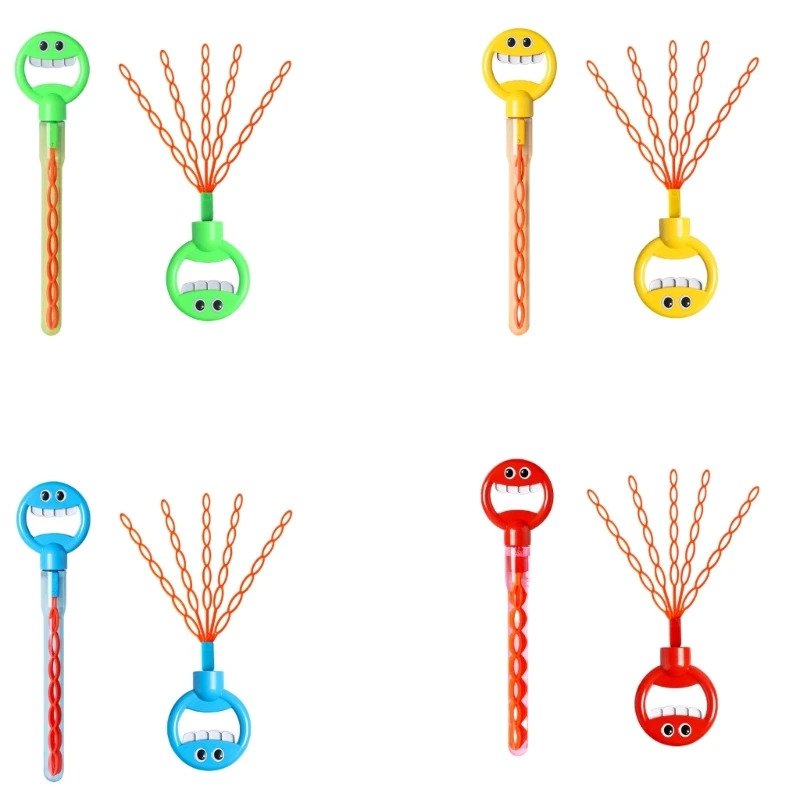 

F19F Bubble Wand Collection Tool for Unforgettable Fun Soap Bubble Blower