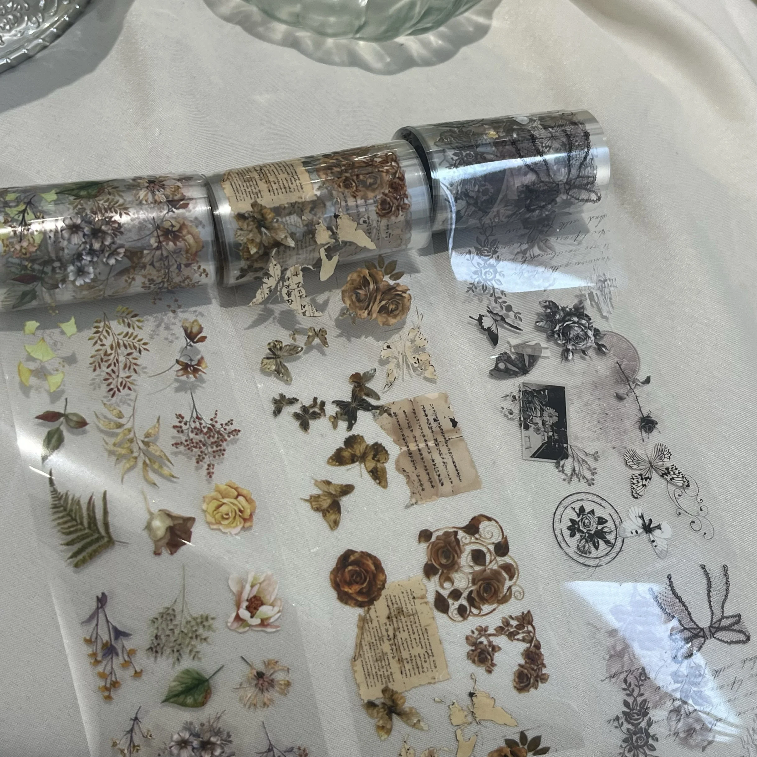 Hand-painted graffiti manicure transfer stickers nail foils nails decoration Needs To Be Matched with Transfer Glue
