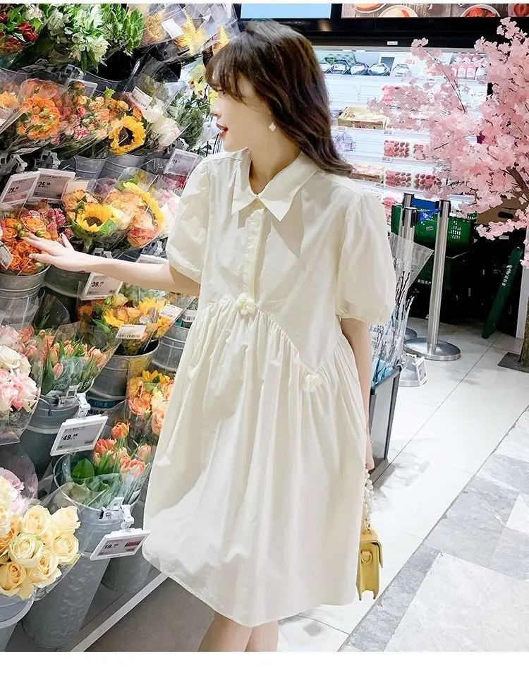 Maternity Summer Dress Set Chao Mom Maternity Set Petite Plus Size Loose Summer Nursable Skirt Maternity Dresses 13 S9ef7e9648a9f46b4acd9eda438159e6cv