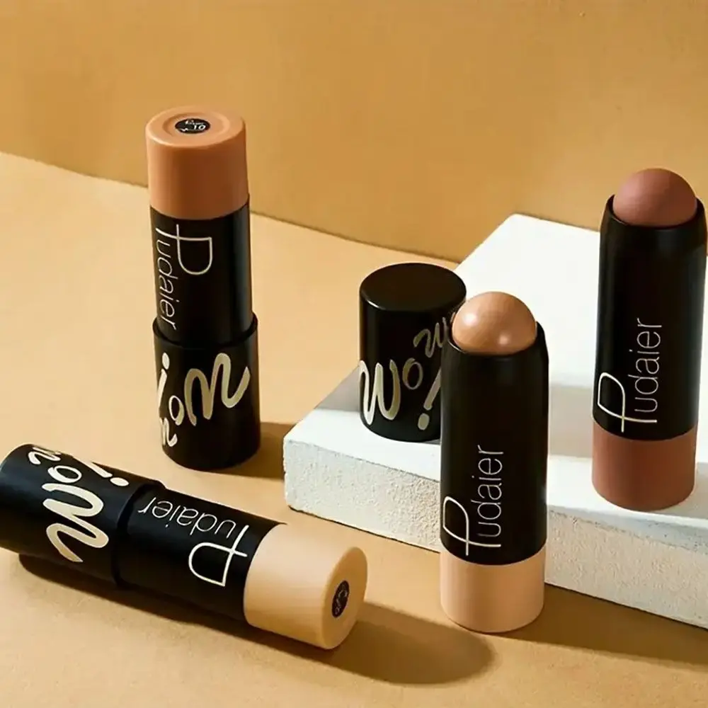 

Natural Hydrating Foundation Stick 12-Color Long Lasting Concealer Stick Smudgeproof Waterproof Oil Control Foundation Stick