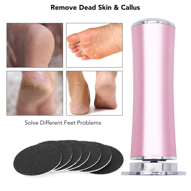 Electric Callus Remover For Smooth Heels Electronic Foot File_voghion.com
