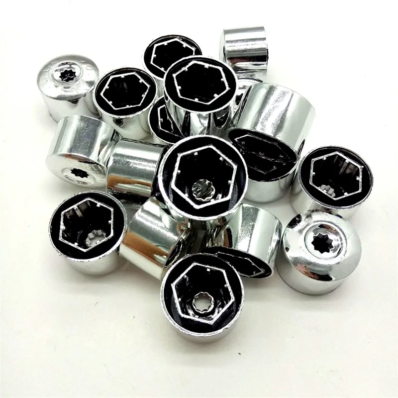 Car Accessories Wheel Nut Caps Screw Caps Auto Accessories Bolt Nut Covers 20pcs Car Wheel Bolt Caps Tyre Screws Cover For Volkswagen VW POLO Tiguan Passat B5 B6 B7 Golf 4 5 6 7 MK6 Jetta MK5 Bora Touran