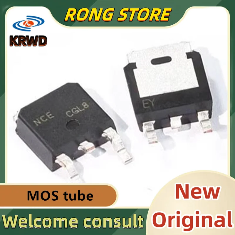 

(10 шт.) Новый NCE30P30K NCE30H15K NCE30H10K NCE30H12K NCE30 NCE60P50K TO-252 30 В/100A P канальный МОП-транзистор