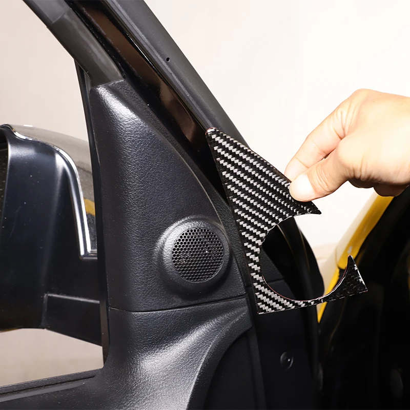 

Для Toyota Tundra Pickup 07-13, накладка на дверь автомобиля, а-столб, накладка на колонку, наклейка, мягкое углеродное волокно, а-столб, защитный аксессуар