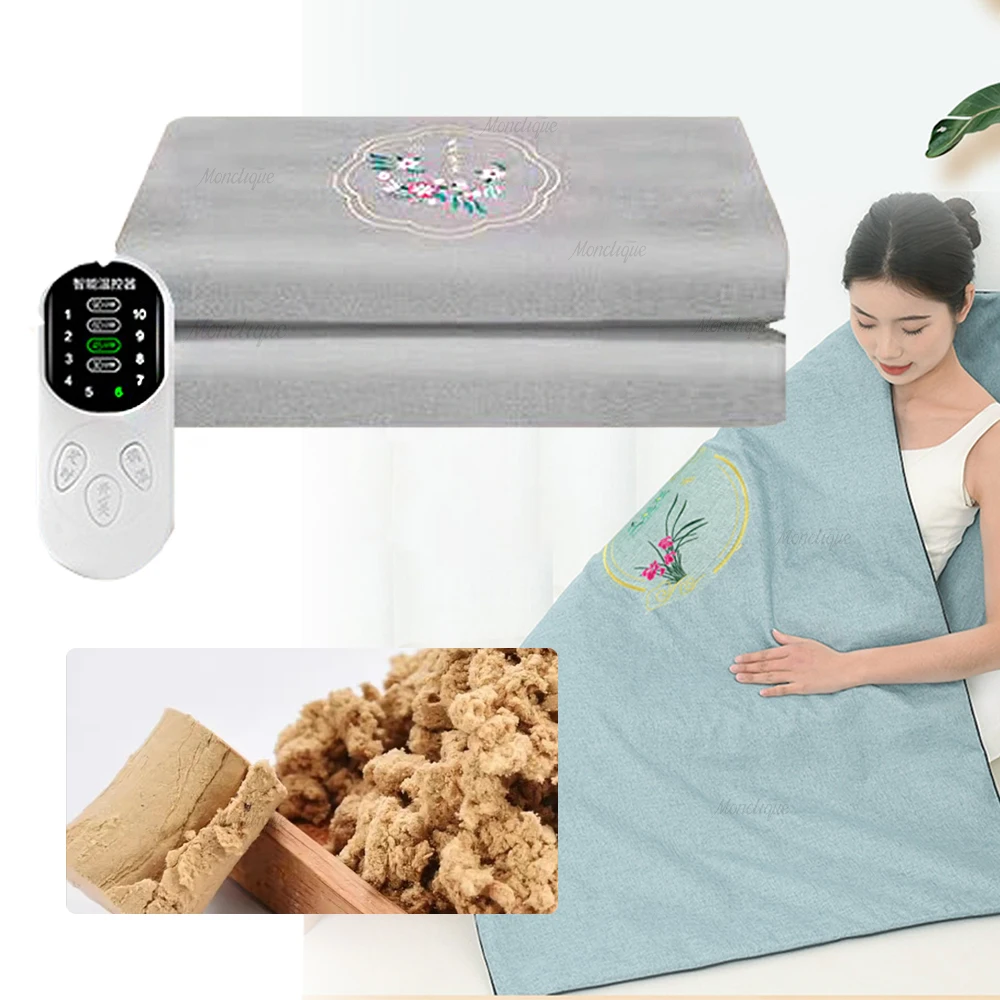Electric Moxibustion Mattress Temperature Control Wellness Heating Pad