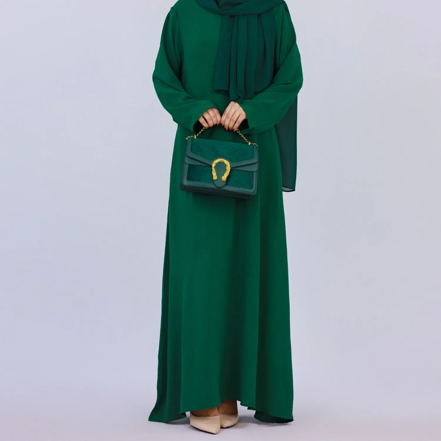 Plain Abaya Under Dress for Women Islamic Casual Dubai Turkish Muslim Hijab Robe Ramadan Eid Modest Long Inner Dresses Abayas