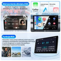 Autoradio sans fil Junsun CarPlay Android Auto pour Renault Duster Dacia Duster 2 2020-2021 Systèmes intelligents DSP SWC RDS GPS 5