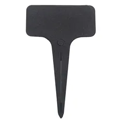 Garden Labels 100PCS Plant Classification Sorting Sign Tag Ticket Plastic Writing Plate Board Plug In Card Plant Tag