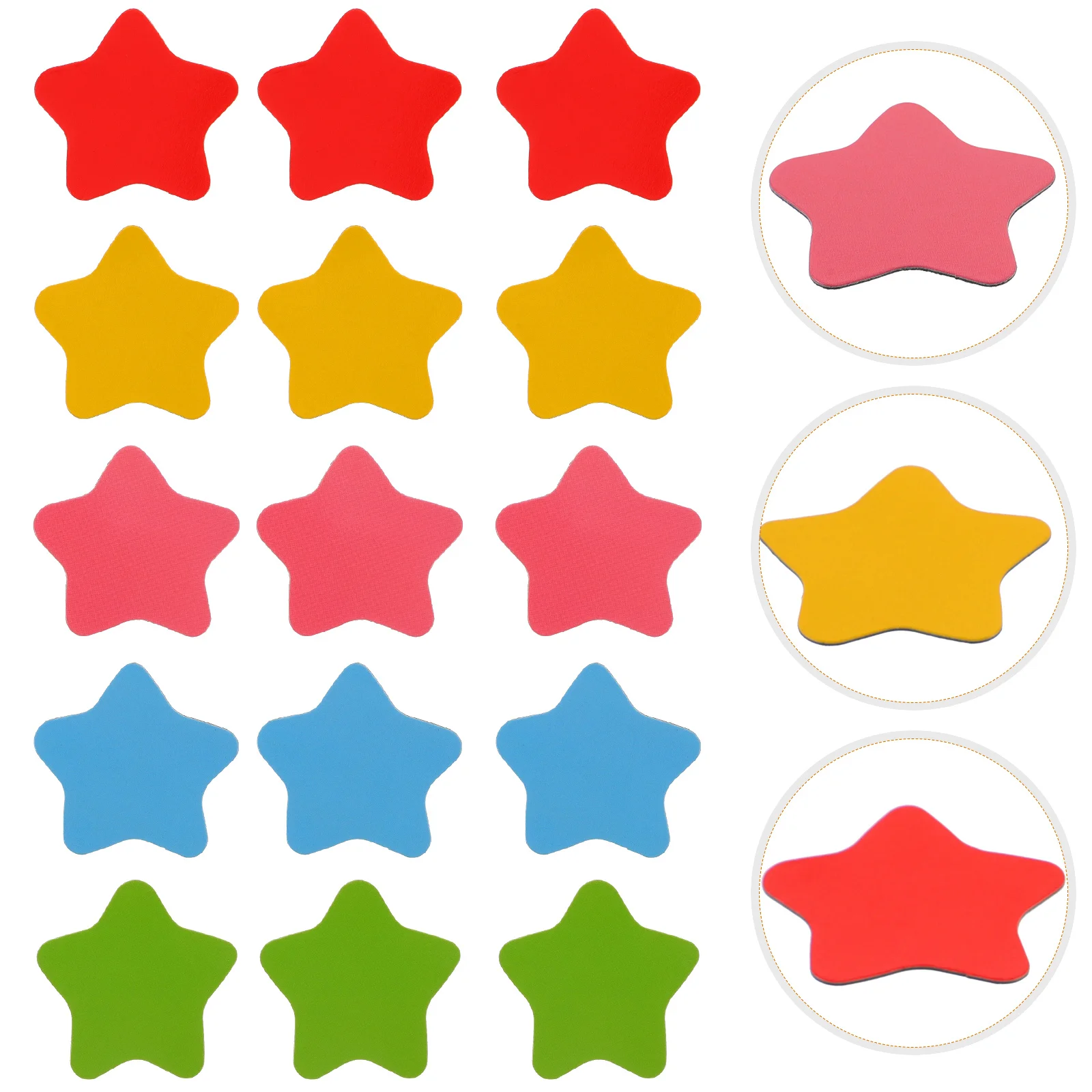 

2/4cm Creative Star Magnets Fridge Sticker Funny Fridge Magnet For Whiteboard Locker Kitchen School Office Ideal Gifts