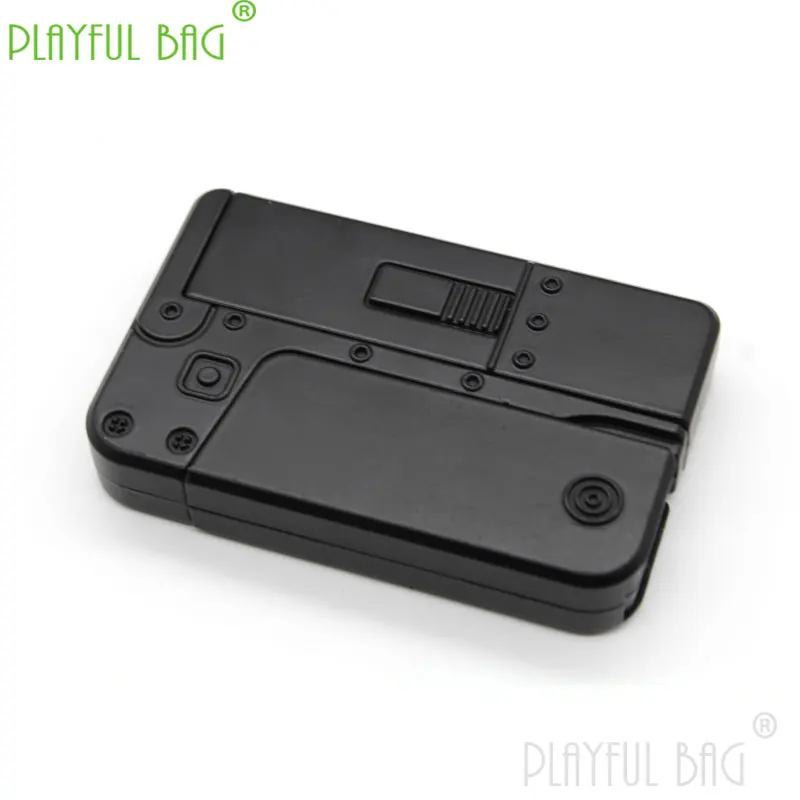 Outdoor Sports Toys Folding Gun Mobile Phone Pistol New Creative Spray 6mm Soft Rubber Ball Gift Model Intervention Boy ND14 6