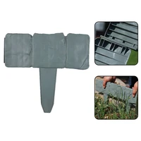 10/20pcs Garden Fence Imitation Stone Plant Support Stake Outdoor Edging Decorative Border DIY Lawn Yard Landscape Plant Fence 6