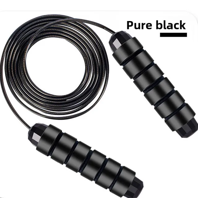 Adjustable Length Jump Rope Sports Fitness Weight Loss Jump Rope For Adult Student Kids PVC Steel Wire Skipping Rope Fitness 6