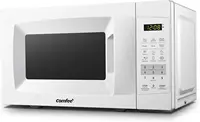 EM720CPL-PM Countertop Microwave Oven with Sound On/Off, ECO Mode and Easy One-Touch Buttons, 0.7 Cu Ft/700W, Pearl Whit 1