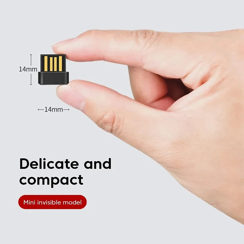 USB Bluetooth 5.4 Adapter Wireless Dongle Adapters Support Computer Laptop For Windows 11/10/8.1 Audio Transmitters