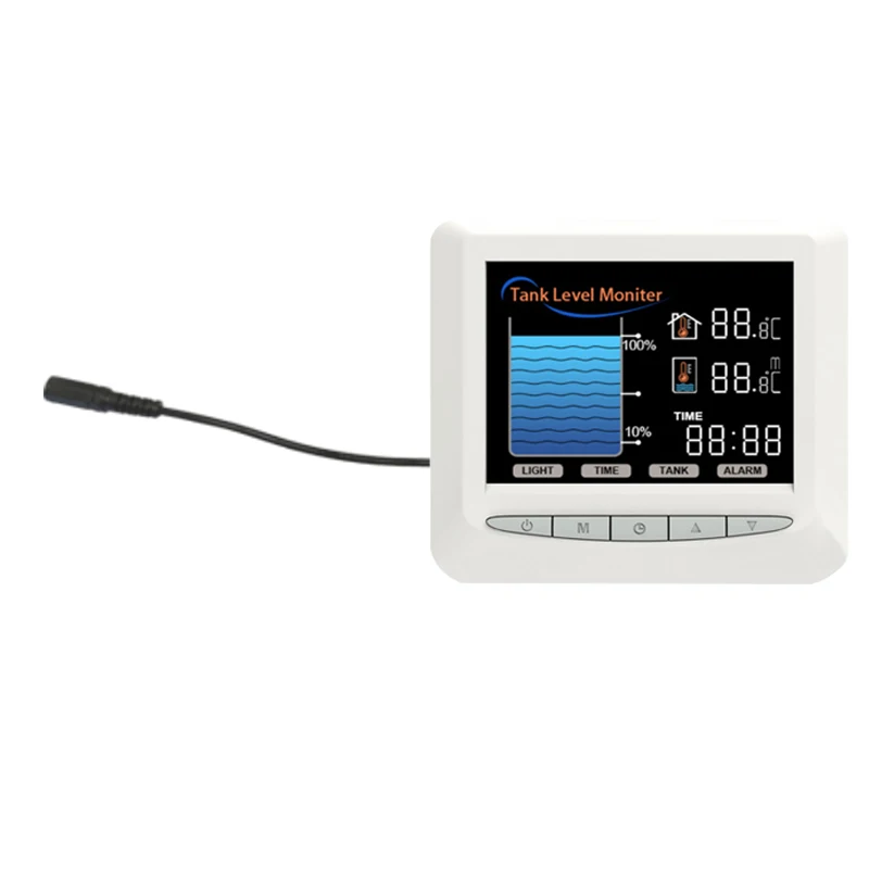 Smart TLC-2101WL Wireless Ultrasonic Sensor Multifunctional Intelligent Display 10-250 cm Container Controller Level Alarm