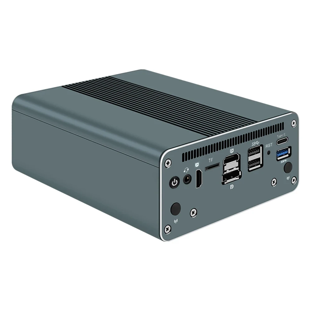 Topton 방화벽 미니 PC 소프트 라우터 Proxmox 서버, 13 세대, 2*10G SFP 4x 인텔 i226-V U300E 8505 i5-1240P, 2 * DDR5 NVMe 2 * SATA, 신제품
