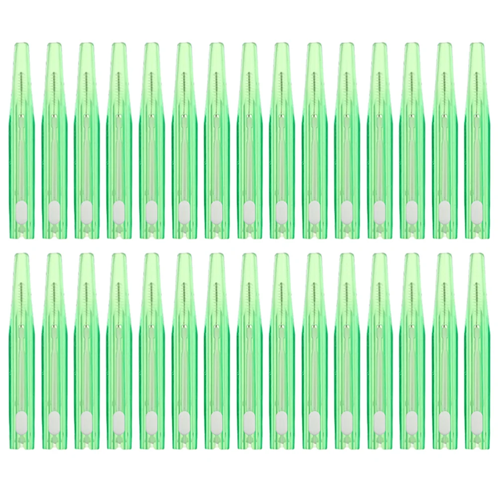 

30 Pcs Tooth Brush Dental Brushes Teeth Gum Braces Interdental Floss Toothbrushes Toothpicks