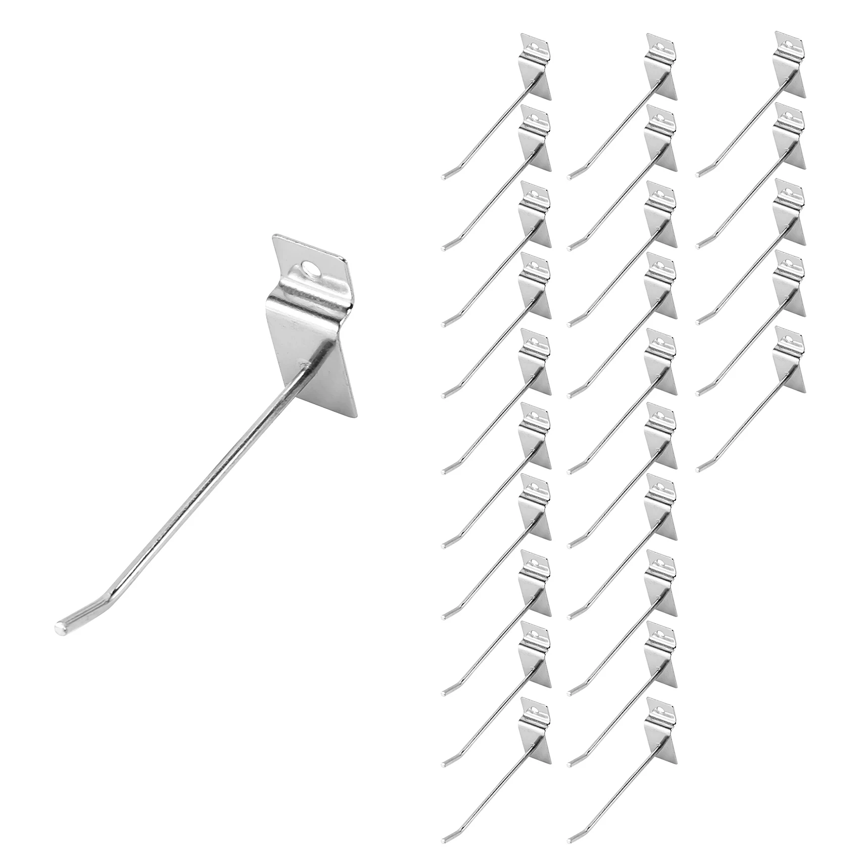 Single Hook Pin Shop Display Fitting Hanger 25 x 100mm