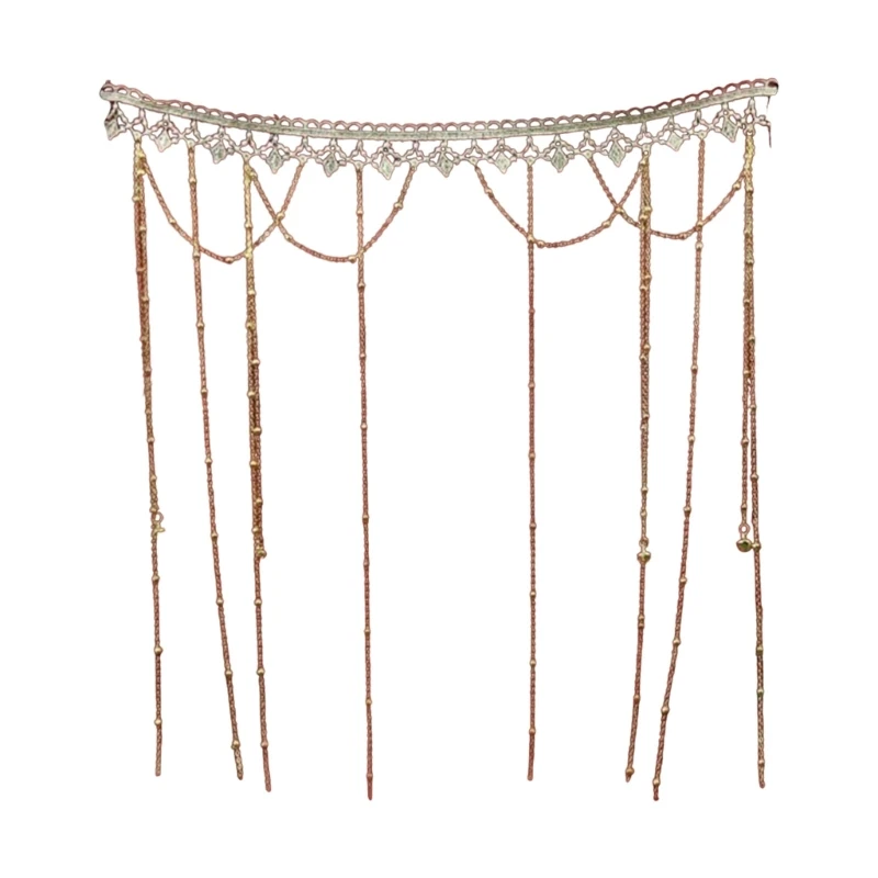 

Fringed Face Curtain Headband Forehead Face Jewelry Han Costume Face Ornaments Dropship