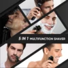 Sejoy 5 in 1 Electric Shaver Barber for Men Razor Rechargeable with Beard Trimmer Lithium Battery Portable Shavers for Travel 4