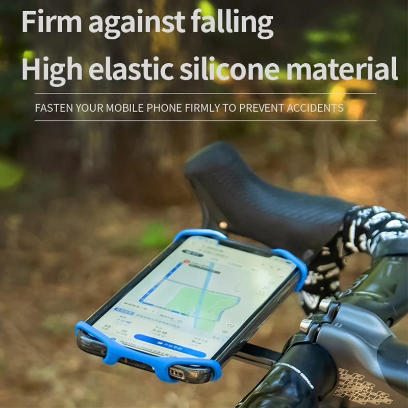 Portable Bicycle Mobile Cellphone Holder Foldable Bike Phone Holder Motorcycle Phone Support for IPhone Samsung Xiaomi bicycle accessories bicycle bracket